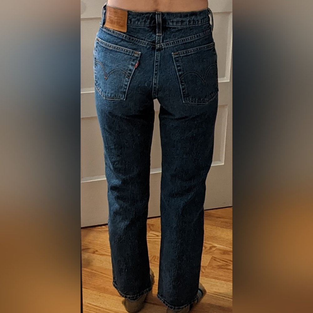 Levi's Wedgie Straight Jeans, Size 24